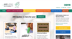 Desktop Screenshot of amiquebec.org